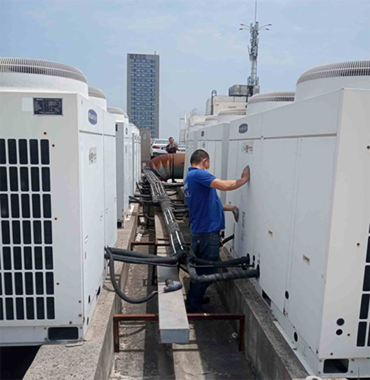 通化中央空调制热和不制冷系统维修方法